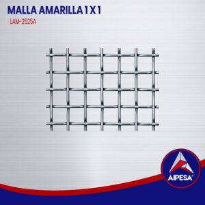 MALLA AMARILLA 1 X 1 LAM-2525A