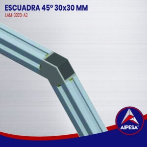 ESCUADRA 45° 30x30 MM  LAM-3023-A2