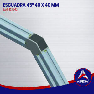 ESCUADRA 45° 40 X 40 MM  LAM-3023-B2