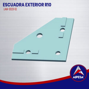 ESCUADRA EXTERIOR R10  LAM-3023-EE