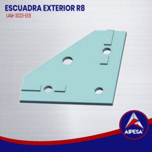 ESCUADRA EXTERIOR R8  LAM-3023-EE8