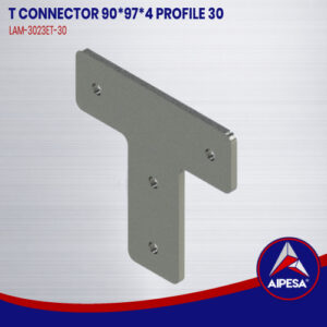T CONNECTOR 90*97*4 PROFILE 30  LAM-3023ET-30