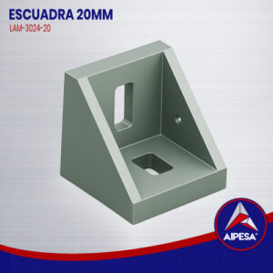 ESCUADRA 20MM  LAM-3024-20