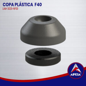 COPA PLÁSTICA  F40  LAM-3025-NP39