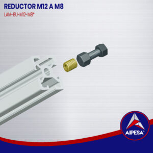 REDUCTOR M12 A M8 LAM-BU-M12-M8*
