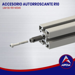 ACCESORIO AUTORROSCANTE R10  LAM-BU-R10-M12M6