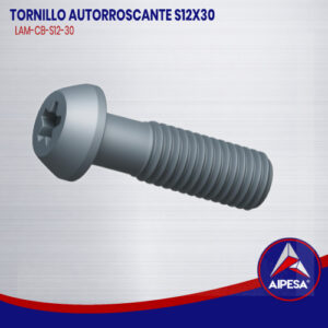 TORNILLO AUTORROSCANTE S12X30  LAM-CB-S12-30