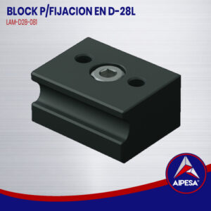 BLOCK P/FIJACION EN D-28L  LAM-D28-081
