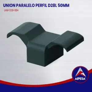 UNION PARALELO PERFIL D28L 50MM  LAM-D28-084