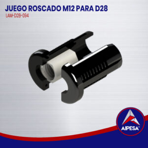JUEGO ROSCADO M12 PARA D28  LAM-D28-094