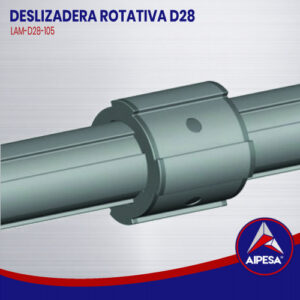 DESLIZADERA ROTATIVAD 28  LAM-D28-105