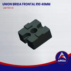 UNION BRIDA FRONTAL R10 40MM  LAM-FE10-40