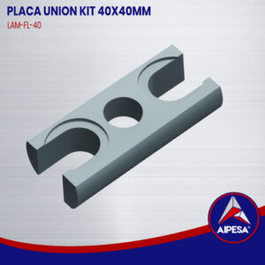 PLACA UNION KIT 40X40MM  LAM-FL-40