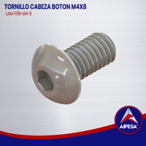 TORNILLO CABEZA BOTON M4X8  LAM-FRB-M4-8