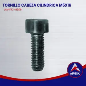 TORNILLO CABEZA CILINDRICA M5X16  LAM-FRC-M5X16