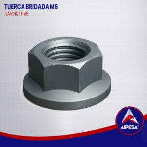 TUERCA BRIDADA M6  LAM-NUT-F-M6