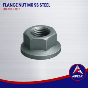 FLANGE NUT M6 SS STEEL LAM-NUT-F-M6-S