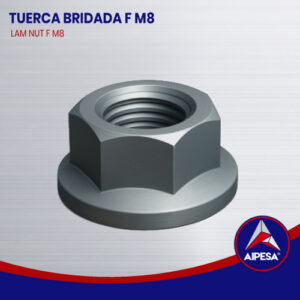 TUERCA BRIDADA M8  LAM-NUT-F-M8