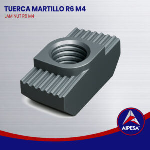 TUERCA MARTILLO R6 M4  LAM-NUT-R6-M4
