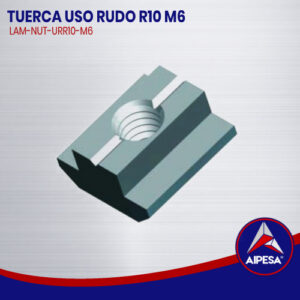 TUERCA USO RUDO R10 M6  LAM-NUT-URR10-M6