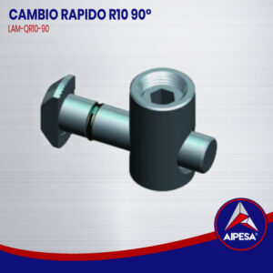 CAMBIO RAPIDO R10 90°  LAM-QR10-90
