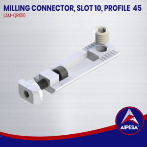 MILLING CONNECTOR, SLOT 10, PROFILE  45  LAM-QR1010