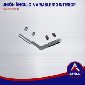 UNIÓN ÁNGULO  VARIABLE R10 INTERIOR  LAM-QR1010-IN