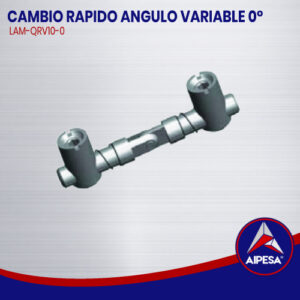 CAMBIO RAPIDO ANGULO VARIABLE 0°  LAM-QRV10-0