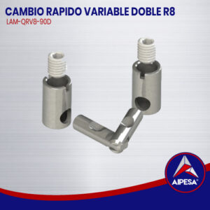 CAMBIO RAPIDO VARIABLE DOBLE R8  LAM-QRV8-90D