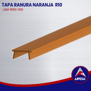 TAPA RANURA NARANJA  R10  LAM-RN10-090