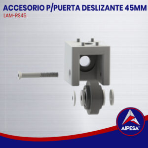 ACCESORIO P/PUERTA DESLIZANTE 45MM LAM-RS45