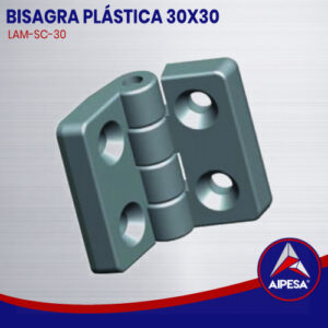 BISAGRA PLASTICA 30X30  LAM-SC-30