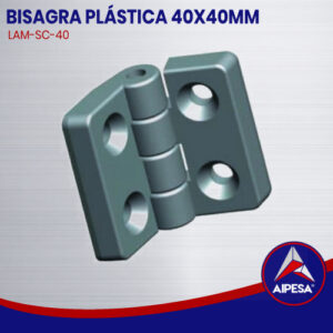 BISAGRA PLASTICA 40x40  LAM-SC-40