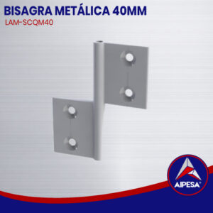 BISAGRA METALICA 40MM  LAM-SCQM40