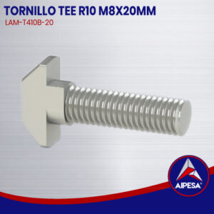 TORNILLO TEE R10 M8X20MM LAM-T410B-20
