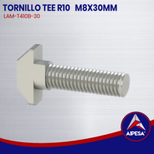 TORNILLO TEE R10 M8x30mm  LAM-T410B-30