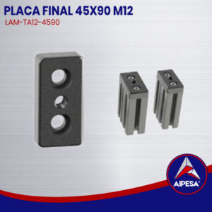 PLACA FINAL 45X90 M12  LAM-TA12-4590
