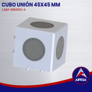 CUBO UNION 45X45 MM  LAM-WB450-A