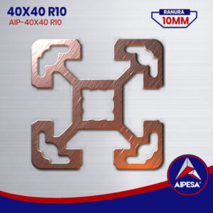 PERFIL ESTRUCTURAL 40X40 R10  AIP-40X40 R10